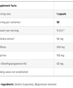 Alternative view of Magnus Supplements Geranabol DMAA