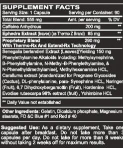 Alternative view of Black Mamba Fat Burner by INNOVATIVE LABS