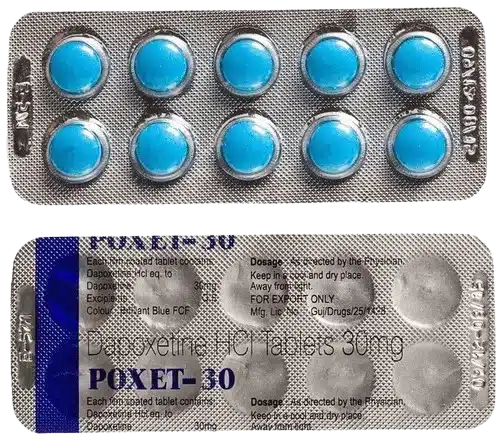 Poxet-30 10 tabs of 30mg | Dapoxetine Sunrise Remedies
