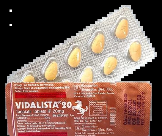 Vidalista 20MG - Tadalafil - Cialis | Centurion Remedies