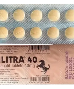 Vilitra 40mg - Vardenafil | Centurion Remedies
